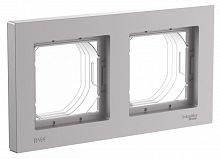 ATN440302 Рамка 2-м AtlasDesign Aqua IP44 алюм. SE 