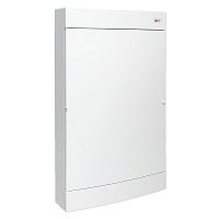 ux-4m-nw-xl Щит слаботочный навесной Unix 4 габарит IP41 бел. дверь увеличенный PROxima EKF 
