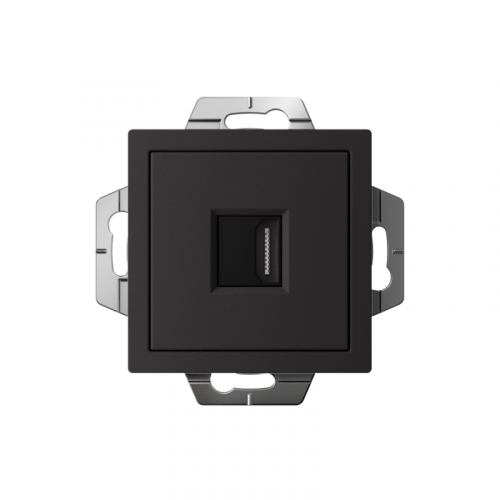 ATN001080 Розетка HDMI AtlasDesign механизм карбон SE  фото 2