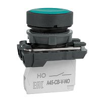332181 Кнопка OptiSignal D22 C5-P-310 зел. пластик 1НО XB5AA31 КЭАЗ 