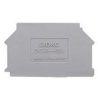 D-TUR-4-HESI Изолятор торцевой для клеммы TUR-4-HESI DKC 