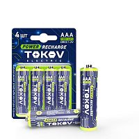 TKE-NMA-HR03/B4 Аккумулятор AAA/HR03 1000мА.ч (блист.4шт) TOKOV ELECTRIC 
