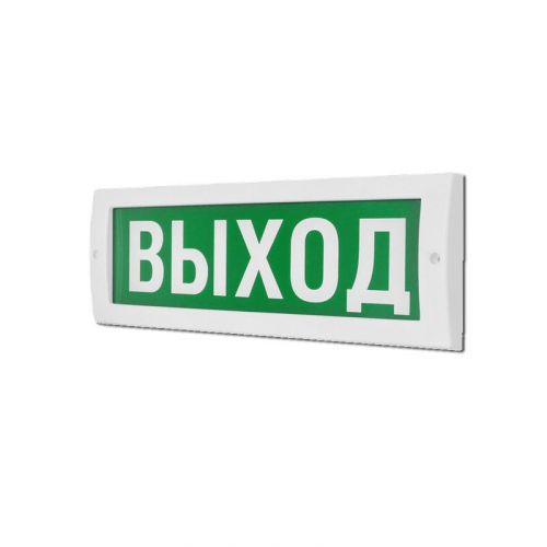 00000000071 Табло световое (на защелках) М-24 "ВЫХОД" Элтех-Сервис 