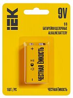 ABT-6LR619V-OP-L01 Элемент питания алкалиновый "крона" 6LR61 9В Alkaline (блист.1шт) IEK 