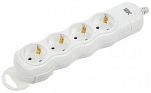 WYP10-D-KP-16-04-ZS-K01 Колодка удлинителя 4-мест. с заземл. РПр04 IEK 