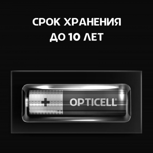 5051007 Элемент питания алкалиновый AAA/LR03 (блист. 6шт) Basic Opticell  фото 2