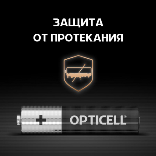 5051007 Элемент питания алкалиновый AAA/LR03 (блист. 6шт) Basic Opticell  фото 3