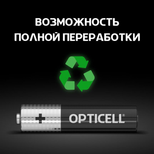 5051007 Элемент питания алкалиновый AAA/LR03 (блист. 6шт) Basic Opticell  фото 6
