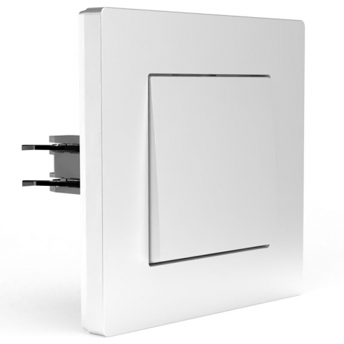TKE-PX-V1F-C01 Выключатель 1-кл. СП Pixel 10А IP20 в сборе бел. TOKOV ELECTRIC  фото 3