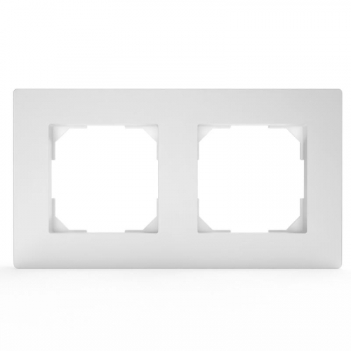 TKE-PX-RM2-C01 Рамка 2-м Pixel универс. бел. TOKOV ELECTRIC  фото 2