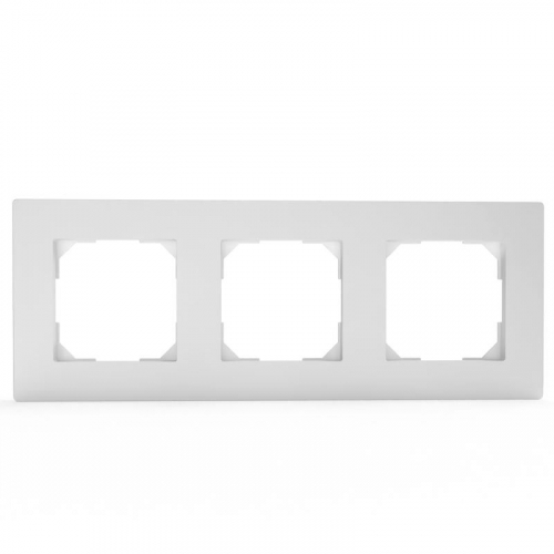 TKE-PX-RM3-C01 Рамка 3-м Pixel универс. бел. TOKOV ELECTRIC  фото 2