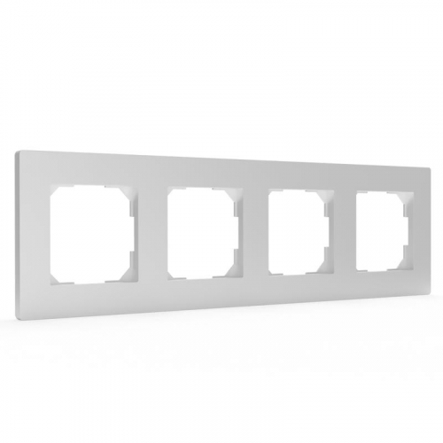TKE-PX-RM4-C01 Рамка 4-м Pixel универс. бел. TOKOV ELECTRIC  фото 3