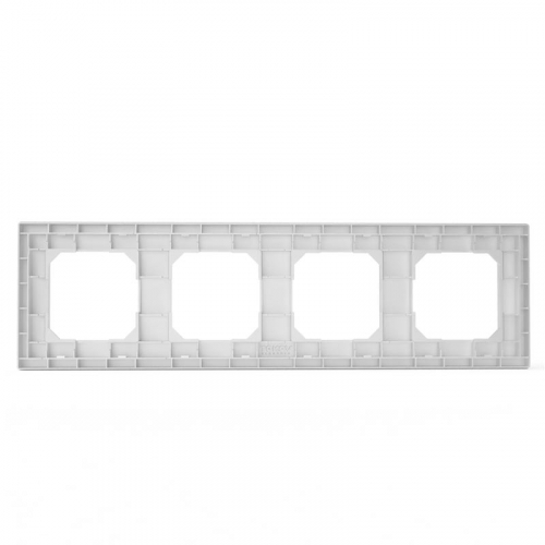 TKE-PX-RM4-C01 Рамка 4-м Pixel универс. бел. TOKOV ELECTRIC  фото 4