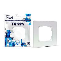 TKE-PX-RM1-C04 Рамка 1-м Pixel перламутр. TOKOV ELECTRIC 