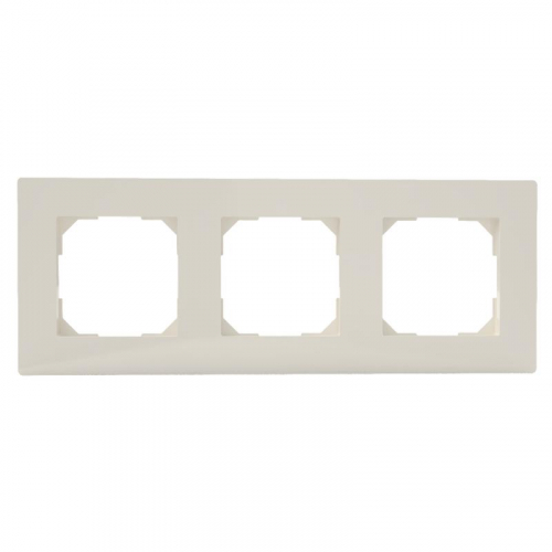 TKE-PX-RM3-C02 Рамка 3-м Pixel универс. беж. TOKOV ELECTRIC  фото 2