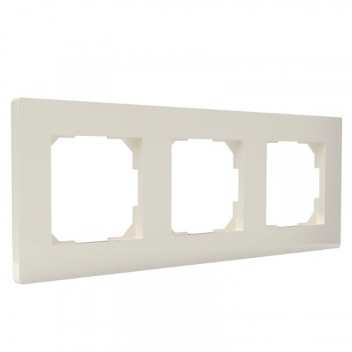 TKE-PX-RM3-C02 Рамка 3-м Pixel универс. беж. TOKOV ELECTRIC  фото 3