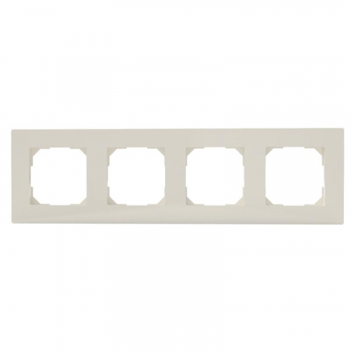 TKE-PX-RM4-C02 Рамка 4-м Pixel универс. беж. TOKOV ELECTRIC  фото 2