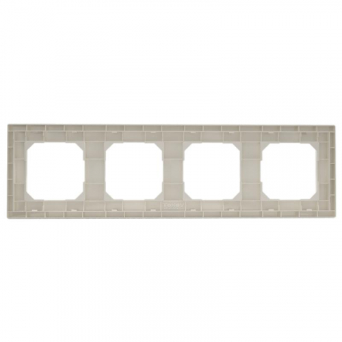 TKE-PX-RM4-C02 Рамка 4-м Pixel универс. беж. TOKOV ELECTRIC  фото 4