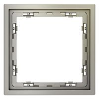 VLS100104 Рамка 1-м S70 пластик. шелк Voltum 
