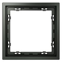VLS100106 Рамка 1-м S70 пластик. титан Voltum 