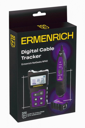 84549 Тестер кабельный многофункциональный NetGeeks NP40 фиолет. Ermenrich  фото 11
