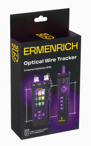 84551 Тестер кабельный многофункциональный NetGeeks NP60 фиолет. Ermenrich  фото 13