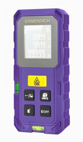86257 Рулетка лазерная Reel PLUS GS40 фиолет. Ermenrich 