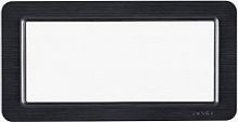 21 25 4000 027 Рамка двойная для розетки LAVIN черн. ARVIA 