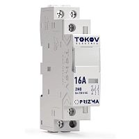 TKE-PZ-MC-1-16-230-20 Контактор модульный 18мм 16А 230В АС 2НО PRIZMA TOKOV ELECTRIC 