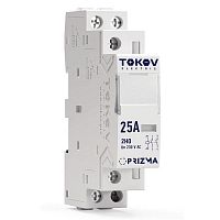 TKE-PZ-MC-1-25-230-20 Контактор модульный 18мм 25А 230В АС 2НО PRIZMA TOKOV ELECTRIC 