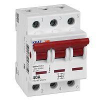 328169 Выключатель нагрузки модульный 3п 40А OptiDin BM63PL-340-УХЛ3 (ВМ63PL) КЭАЗ 