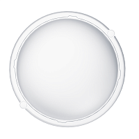 90235 Светильник светодиодный 90 235 OBL-R5-7-4K-WH-IP65-LED 7Вт 4000К IP65 690лм ЖКХ круг бел. пластик ОНЛАЙТ 