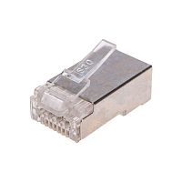05-1029 Разъем сквозной FTP RJ-45(8P8C) кат.6 Rexant 