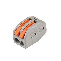 5050709 Клемма монтажная рычажного соединения PTC-2P 222-412 BL/10 450В 32А 0.08-2.5(4.0)кв.мм JazzWay 
