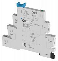 ORK-1-1C-ACDC230V Реле интерфейсное ORK с розеткой 1C 230В AC/DC ONI 