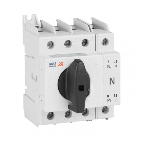 Выключатель-разъединитель 4п 125А OptiSwitch DI-125-4 КЭАЗ 332077