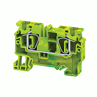 289761 Клемма заземляющая пружинная OptiClip CXG-6-PE-I-(0.2-6)-PEN КЭАЗ 