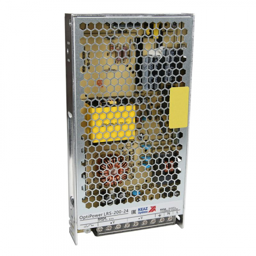 328885 Блок питания панельный OptiPower LRS 200-24 8.8A КЭАЗ 