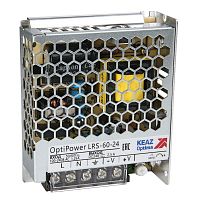 328875 Блок питания панельный OptiPower LRS 60-24 2.5A КЭАЗ 