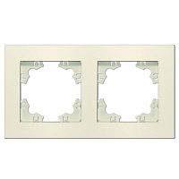 A0044-I Рамка 2-м Афина универс. сл. кость (ivory) Universal 