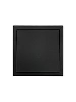 704-4288-103QC Кнопка звонка СП ZIMA IP20 безвинтов. зажим механизм черн. бархат LEZARD 