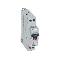 407736 Выключатель автоматический модульный 2п (1P+N) C 3А 10кА DX3 6000 1мод. 230/400В Leg 