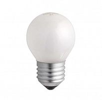 3320324 Лампа накаливания P45 240V 60W E27 frosted JazzWay 