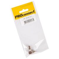 05-4311-4-7 Переход гнездо F - штекер TV угловой (инд. упак.) PROCONNECT 