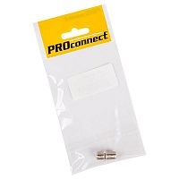 05-4201-6-7 Переход гнездо F - гнездо F "БОЧКА" без кольца (инд. упак.) PROCONNECT 