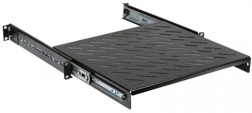 SS05-800PI-R Полка выдвижная L800мм черн. ITK 