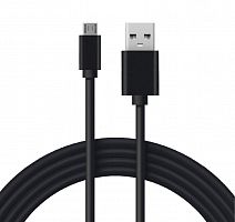 18-4268 Кабель USB (micro USB) длинный штекер 1М черн. REXANT 