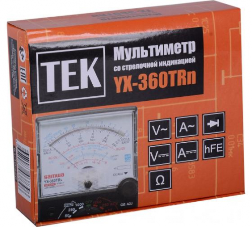 61/10/220 Мультиметр YX-360 TRn Ресанта  фото 5