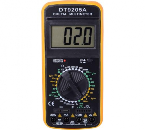 61/10/506 Мультиметр DT 9205A Ресанта  фото 3