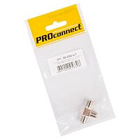 05-4204-4-7 Переход соединитель x3 гнездо F (F-тройник) (инд. упак.) PROCONNECT 